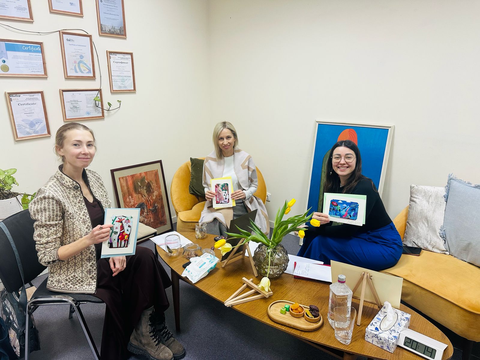 Art & I session in Saint Petersburg